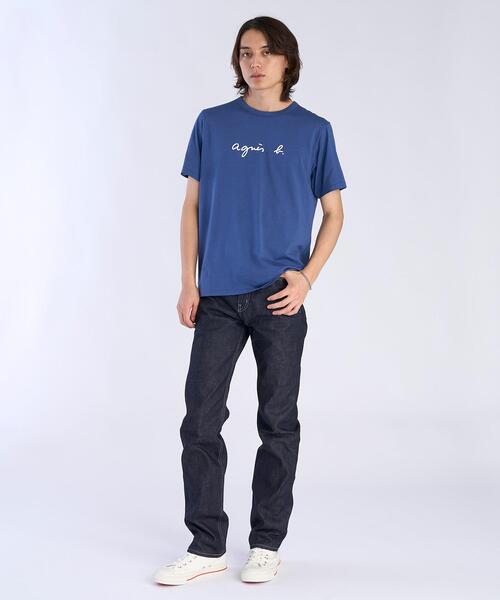 メンズ ロゴ プリント 半袖 Tシャツ ”Brando”（Tシャツ