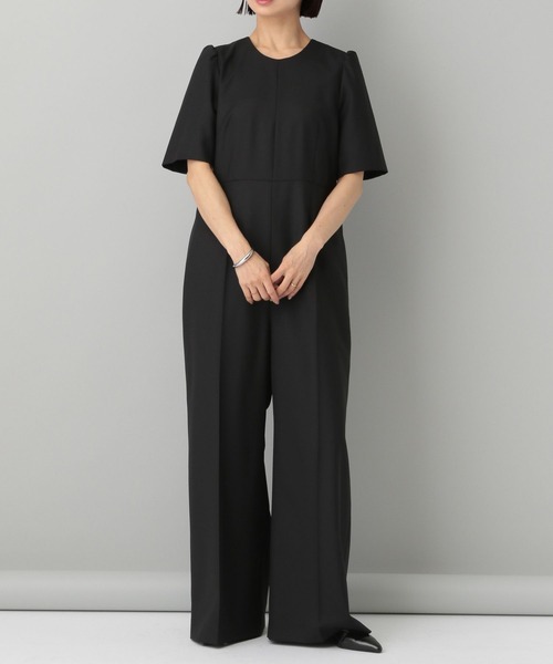 セール】パフショルダーオールインワン（つなぎ/オールインワン）｜A