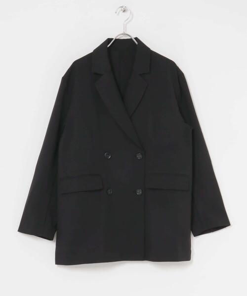 KBF（ケイビーエフ）の「バッグSETダブルジャケット（その他アウター・レディース・ブラウン系その他/グレー系その他/ブラック・ONE）」の10枚目の写真