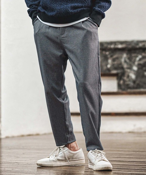 CAMBIO(カンビオ)の「mp14021- タック入りワイドテーパードシェフパンツ(BP-BEA0066)(その他パンツ・メンズ・ブラック/アイボリー/ブルー・S/M/L)」の16枚目の写真