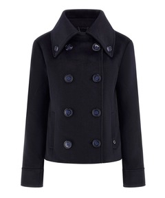MELISSA Crop Melton Peacoat
