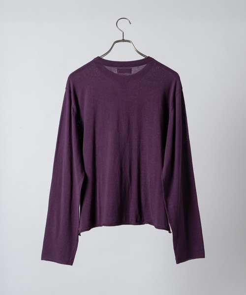 セール】2/9号室（かおこ&ひろと） - Cotton Henry Neck High-Gauge