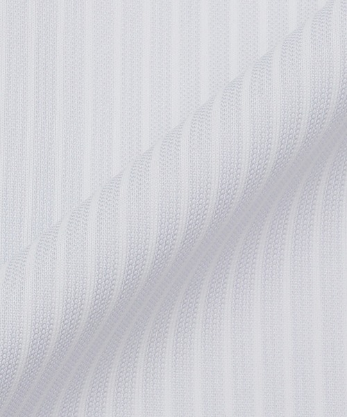TOKYO SHIRTS（トウキョウシャツ）の「形態安定ノンアイロン ボタンダウン 半袖ストレッチビジネスワイシャツ（ビジネスシャツ・メンズ・ライトグレー・首回り43cm/首回り42cm/首回り41cm/首回り39cm/首回り37cm）」の5枚目の写真