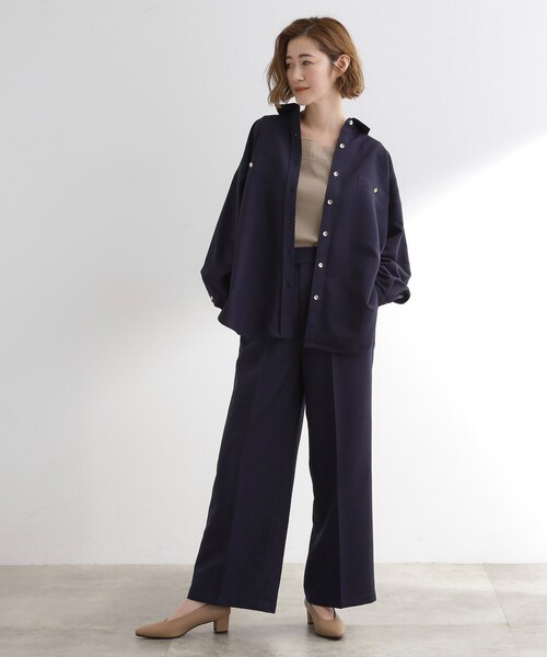 grove（グローブ）の「シアードッキングタンクトップ（タンクトップ・レディース・ダークグレー/ブラウン系その他/ブラック/アイボリー・03/02/05/04/01）」の19枚目の写真