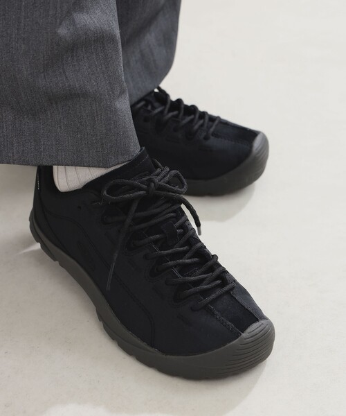 KEEN（キーン）の「KEEN / Jasper ナイロン ウォータープルーフ スニーカー（スニーカー・レディース・ブラック・23/24/25）」の2枚目の写真