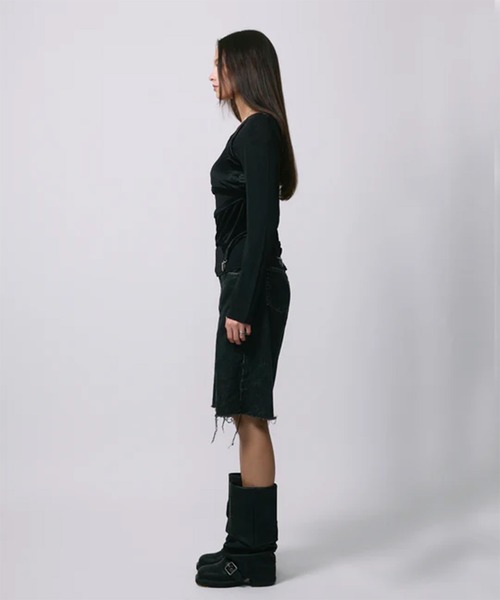 led.tokyo（レッドトウキョウ）の「【led.tokyo】LAYRED TANK SELEEVE/レイヤードタンクスリーブ（タンクトップ・レディース・ブラック/レッド/ブルー・FREE）」の6枚目の写真