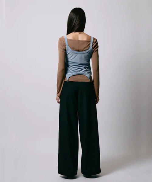 led.tokyo（レッドトウキョウ）の「【led.tokyo】LAYRED TANK SELEEVE/レイヤードタンクスリーブ（タンクトップ・レディース・ブラック/レッド/ブルー・FREE）」の15枚目の写真