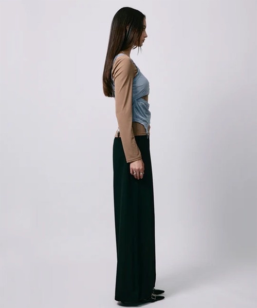 led.tokyo（レッドトウキョウ）の「【led.tokyo】LAYRED TANK SELEEVE/レイヤードタンクスリーブ（タンクトップ・レディース・ブラック/レッド/ブルー・FREE）」の14枚目の写真