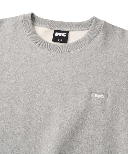 FTC（エフティーシー）の「SMALL BOX LOGO CREW NECK（スウェット・メンズ・グレー/ブラック/その他/ネイビー/ベージュ系その他・SMALL/MEDIUM/LARGE/X-LARGE）」の8枚目の写真