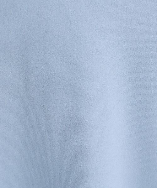 INDIVI（インディヴィ）の「【洗える】Vネックコンパクトニット（ニット/セーター・レディース・オフホワイト/サックスブルー/ブラック・05/34/38/13/15 ）」の12枚目の写真