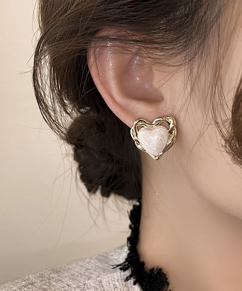 Lace Ladies(レースレディース)の「メタリック モチーフ コンビネーション ピアス(ピアス(両耳用)・レディース・B/C/D/A・FREE)」の11枚目の写真