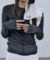 CODE A | sheer basic tee(Tシャツ/カットソー)