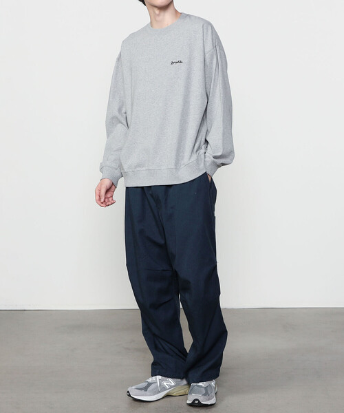 SEDAN ALL-PURPOSE（セダンオールパーパス）の「SEDAN ALL-PURPOSE | コットンツイル オーバーパンツ MEN（その他パンツ・メンズ・チャコール/ネイビー・M/L/XL）」の17枚目の写真