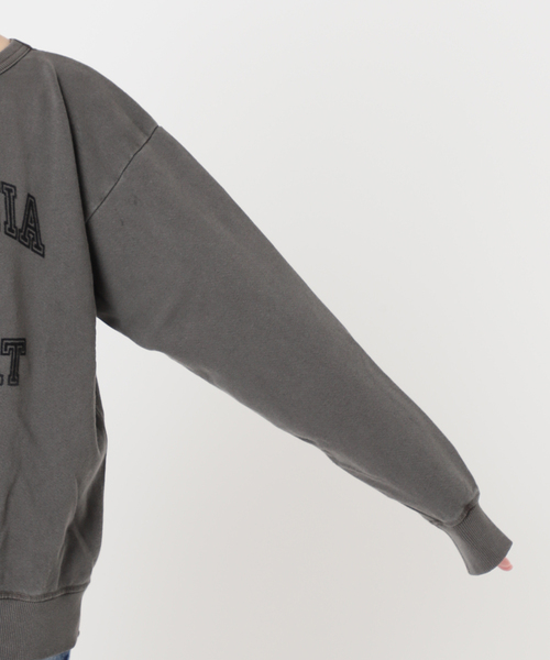 MIXTA(ミクスタ)の「【MIXTA/ミクスタ】CALIFORNIA TABBY CAT CREW SWEATSHI:スウェット(スウェット・レディース・ブラック/アイボリー/ライトグレー・MEDIUM)」の14枚目の写真
