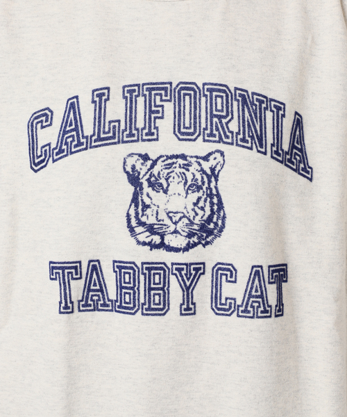 MIXTA(ミクスタ)の「【MIXTA/ミクスタ】CALIFORNIA TABBY CAT CREW SWEATSHI:スウェット(スウェット・レディース・ブラック/アイボリー/ライトグレー・MEDIUM)」の8枚目の写真