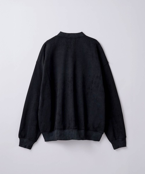 セール】【SLICK/スリック】Used Print Fleece V Neck Pullover