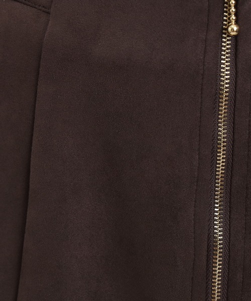 ASTORIA ODIER（アストリアオディール）の「フロントジップスエードマーメイドスカート（スカート・レディース・ベージュ/チャコールグレー/ブラウン・SMALL/MEDIUM）」の18枚目の写真