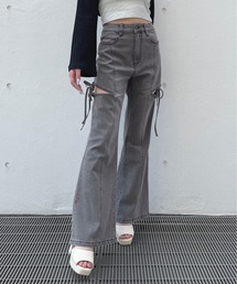 one way | サイドリボンデニムパンツ(デニムパンツ)