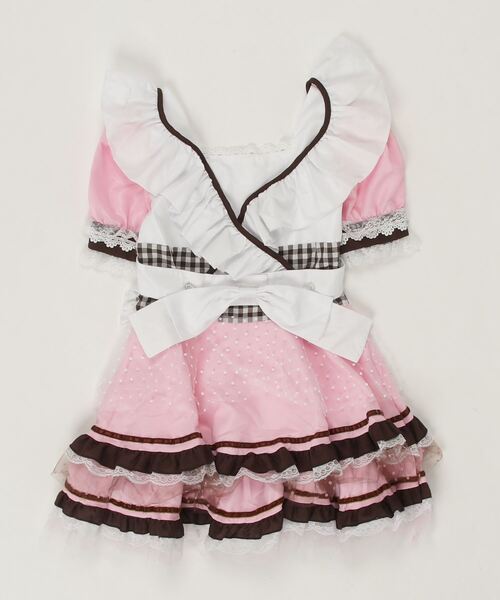 Brightlele(ブライトララ)の「「 スイーツメイド 」 ハロウィン コスプレ 仮装 大人 メイド服 メイド(コスチューム/パーティーグッズ・レディース・ピンク/ベージュ/ミント・MEDIUM/LARGE/X-LARGE)」の15枚目の写真