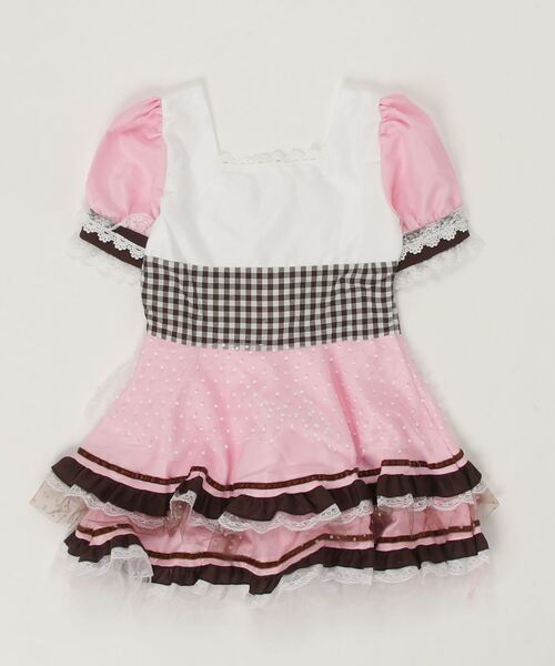 Brightlele(ブライトララ)の「「 スイーツメイド 」 ハロウィン コスプレ 仮装 大人 メイド服 メイド(コスチューム/パーティーグッズ・レディース・ピンク/ベージュ/ミント・MEDIUM/LARGE/X-LARGE)」の17枚目の写真