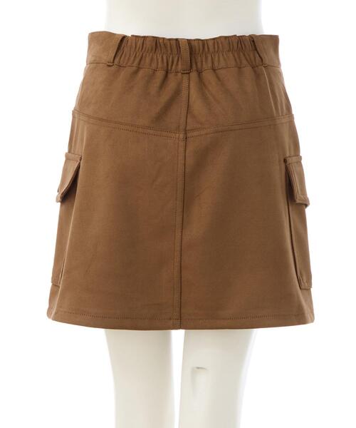 INGNI(イング)の「フェイクスエードカーゴミニスカート(スカート・レディース・アイボリー/チャコールグレー/キャメル・FREE)」の21枚目の写真