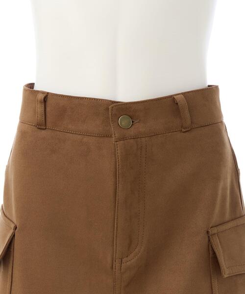 INGNI(イング)の「フェイクスエードカーゴミニスカート(スカート・レディース・アイボリー/チャコールグレー/キャメル・FREE)」の22枚目の写真