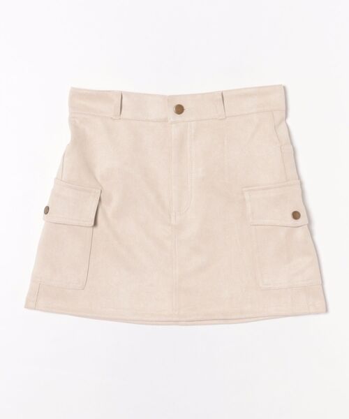 INGNI(イング)の「フェイクスエードカーゴミニスカート(スカート・レディース・アイボリー/チャコールグレー/キャメル・FREE)」の16枚目の写真