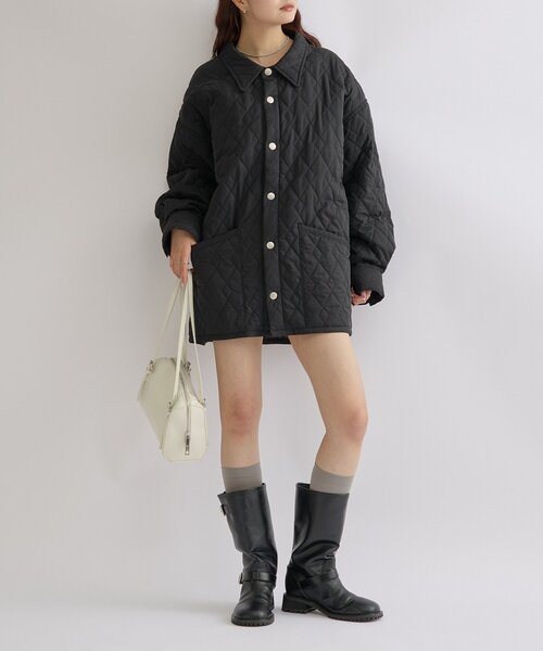 セール】【軽いのに暖かい◎/2サイズ展開/WEB限定カーキ】襟付き