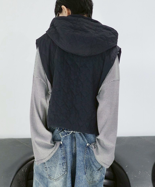 ナイロンナカワタキルトベスト（ナイロンジャケット）｜JOURNAL