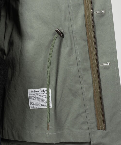 Willis&Geiger WHITE HUNTER FIELD JACKET コットンブルゾン（ブルゾン