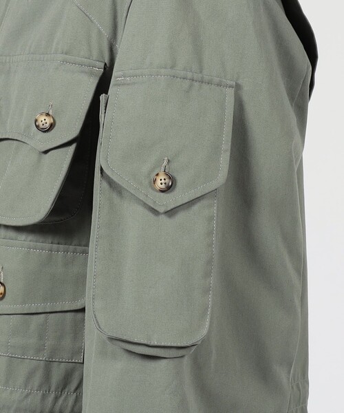 Willis&Geiger（ウィリスアンドガイガー）の「willis&Geiger WHITE HUNTER FIELD JACKET コットンブルゾン（ブルゾン・メンズ・セージグリーン・40/38/36）」の12枚目の写真