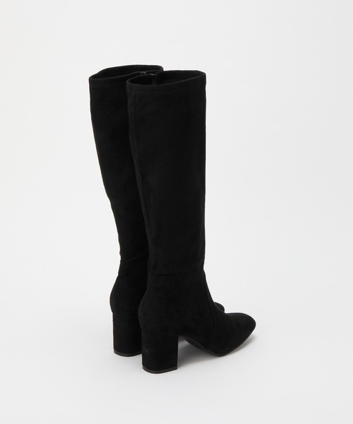 COLONY 2139（コロニートゥーワンスリーナイン）の「スクエアヒールストレッチブーツ（ブーツ・レディース・ブラウン/ブラック・MEDIUM/LARGE）」の6枚目の写真