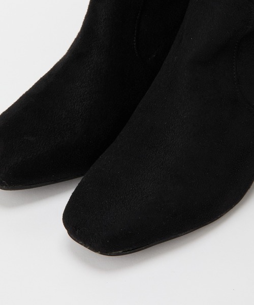 COLONY 2139（コロニートゥーワンスリーナイン）の「スクエアヒールストレッチブーツ（ブーツ・レディース・ブラウン/ブラック・MEDIUM/LARGE）」の5枚目の写真