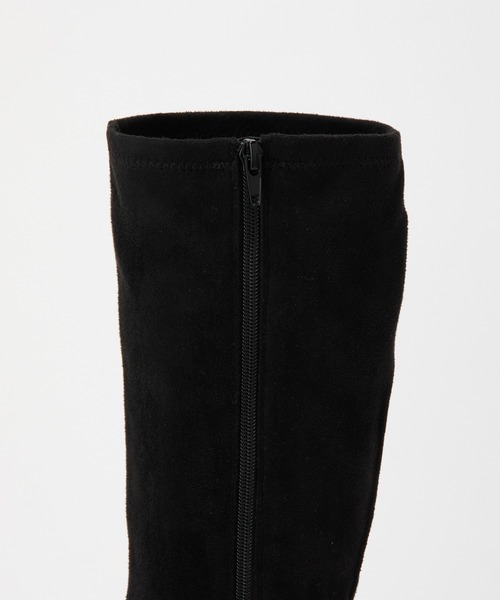 COLONY 2139（コロニートゥーワンスリーナイン）の「スクエアヒールストレッチブーツ（ブーツ・レディース・ブラウン/ブラック・MEDIUM/LARGE）」の3枚目の写真