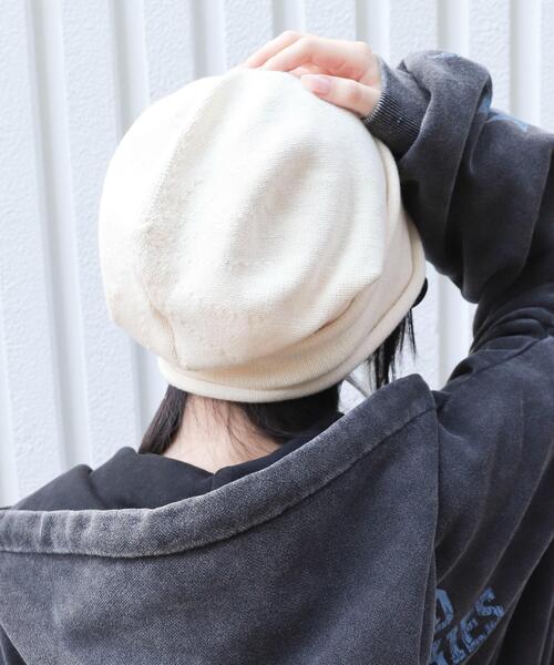 WEGO（ウィゴー）の「WEGO/ルーズワッチ（ニットキャップ/ビーニー・レディース・ブラウン/ブラック/オフホワイト/グレー・FREE）」の7枚目の写真