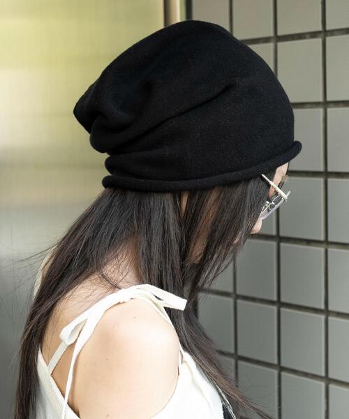 WEGO（ウィゴー）の「WEGO/ルーズワッチ（ニットキャップ/ビーニー・レディース・ブラウン/ブラック/オフホワイト/グレー・FREE）」の11枚目の写真