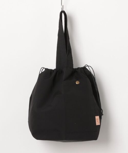 Burner(バーナー)の「【OKUOKU 0909】 巾着 トートバッグ oku-bag-29-15(トートバッグ・レディース・ダークグリーン/ライトブラウン/ブラック・FREE)」の2枚目の写真