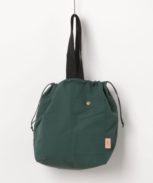 Burner(バーナー)の「【OKUOKU 0909】 巾着 トートバッグ oku-bag-29-15(トートバッグ・レディース・ダークグリーン/ライトブラウン/ブラック・FREE)」の3枚目の写真