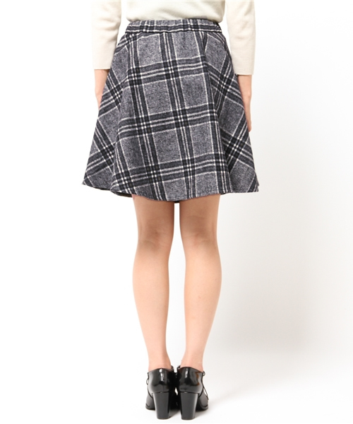 Chico(チコ)の「【who's who Chico】チェックフレアスカート(スカート・レディース・ベージュ/グレー/ホワイト・FREE)」の10枚目の写真