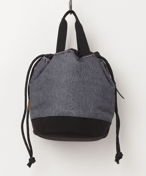 GREGORY（グレゴリー）の「チンチバッグM CINCH BAG M ブラックデニムNeedby（ハンドバッグ・メンズ・ブラック系その他・ONE SIZE）」の2枚目の写真