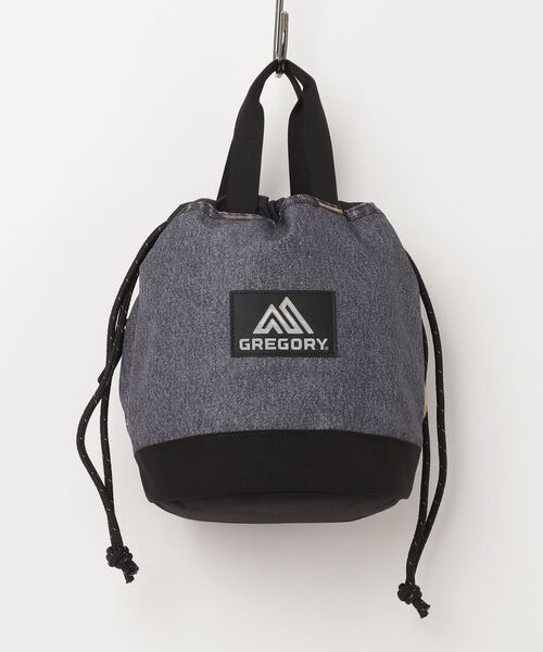 GREGORY（グレゴリー）の「チンチバッグM CINCH BAG M ブラックデニムNeedby（ハンドバッグ・メンズ・ブラック系その他・ONE SIZE）」の6枚目の写真