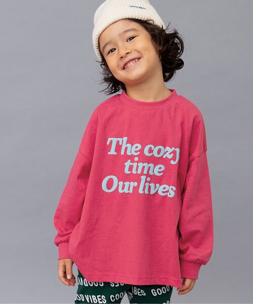 BREEZE（ブリーズ）の「【ジュニア対応】ロゴ&ナンバリングロンＴ（Tシャツ/カットソー・キッズ・ブラック/グリーン/ブルー/ピンク/イエロー/オフホワイト・110/120/80/130/140/150/90/100）」の6枚目の写真