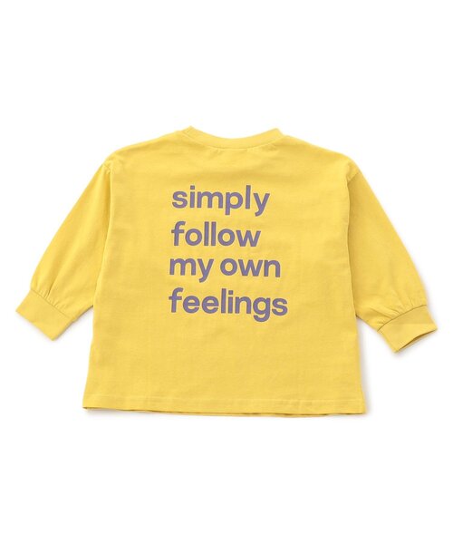 BREEZE（ブリーズ）の「【ジュニア対応】ロゴ&ナンバリングロンＴ（Tシャツ/カットソー・キッズ・ブラック/グリーン/ブルー/ピンク/イエロー/オフホワイト・110/120/80/130/140/150/90/100）」の8枚目の写真