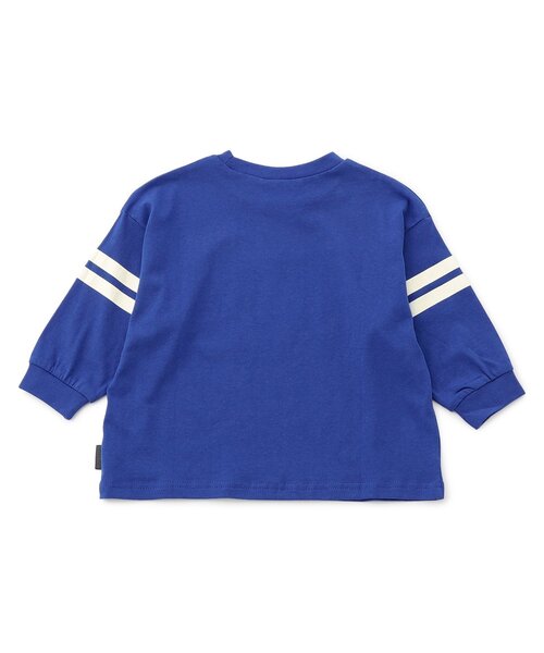 BREEZE（ブリーズ）の「【ジュニア対応】ロゴ&ナンバリングロンＴ（Tシャツ/カットソー・キッズ・ブラック/グリーン/ブルー/ピンク/イエロー/オフホワイト・110/120/80/130/140/150/90/100）」の11枚目の写真