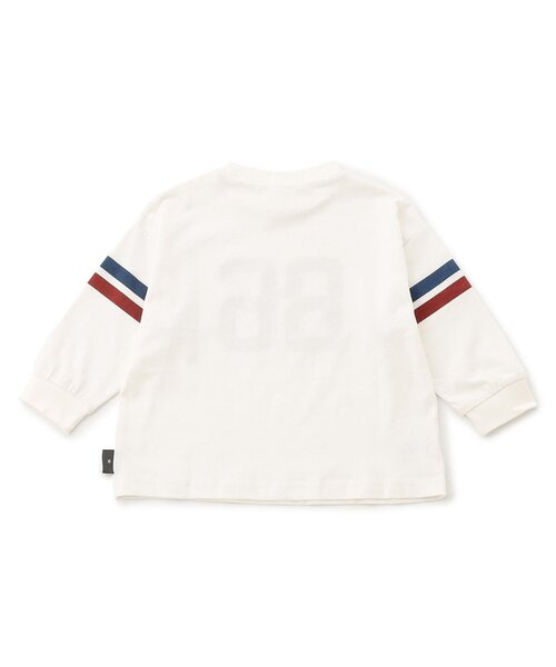 BREEZE（ブリーズ）の「【ジュニア対応】ロゴ&ナンバリングロンＴ（Tシャツ/カットソー・キッズ・ブラック/グリーン/ブルー/ピンク/イエロー/オフホワイト・110/120/80/130/140/150/90/100）」の15枚目の写真