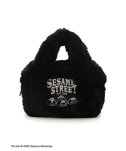 SESAME STREET（セサミストリート）の「【BOO! FRIENDS】スクエアファーバッグ（ショルダーバッグ・レディース・ブラック・F）」の14枚目の写真