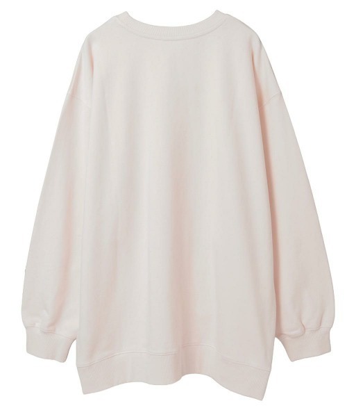 Candy Stripper(キャンディストリッパー)の「RABBIT UNIVERSITY SWEAT ワンピース(スウェット・レディース・ピンク/ネイビー/レッド/オフホワイト・FREE)」の5枚目の写真