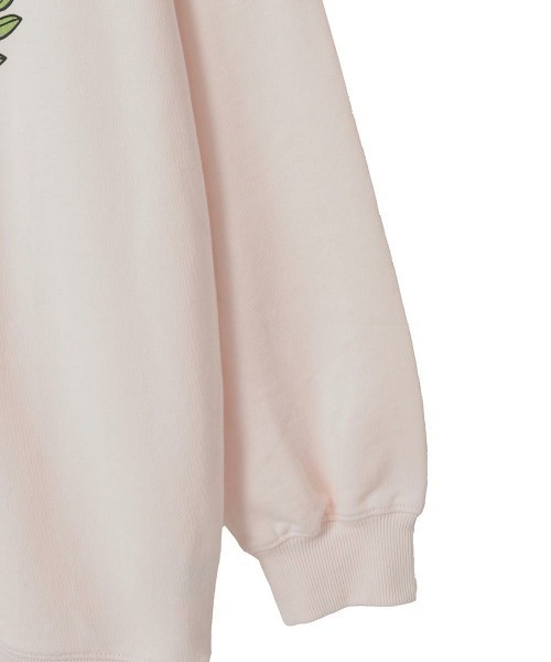 Candy Stripper(キャンディストリッパー)の「RABBIT UNIVERSITY SWEAT ワンピース(スウェット・レディース・ピンク/ネイビー/レッド/オフホワイト・FREE)」の7枚目の写真