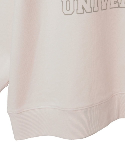 Candy Stripper(キャンディストリッパー)の「RABBIT UNIVERSITY SWEAT ワンピース(スウェット・レディース・ピンク/ネイビー/レッド/オフホワイト・FREE)」の8枚目の写真