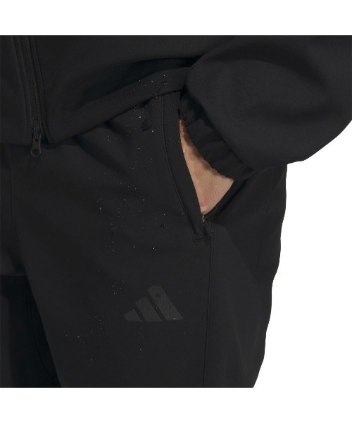 adidas(アディダス)の「アディダス adidas スリーストライプス レギュラーフィット ボンデッド フリース オープンヘム ウインドパンツ(その他パンツ・メンズ・オリーブ/ネイビー/ブラック・S/3L/L/M/LL)」の9枚目の写真